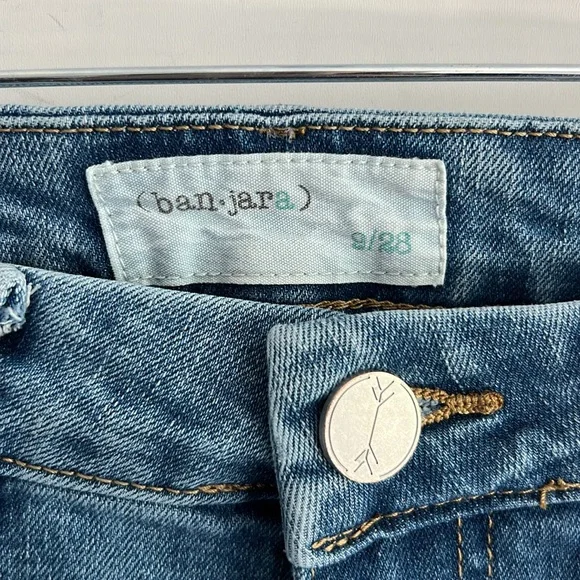 Ban jara Women’s Flare Jeans with slit Size 9/28 - Picture 5 of 6